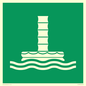SA11683: E055 safe condition marine evacuation chute