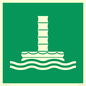 SA11683: E055 safe condition marine evacuation chute