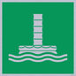 SA11683: E055 safe condition marine evacuation chute