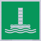 SA11683: E055 safe condition marine evacuation chute