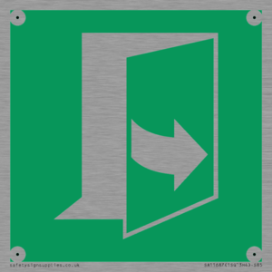 SA11687: E057 safe condition door opens pulling left hand side
