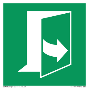 SA11687: E057 safe condition door opens pulling left hand side