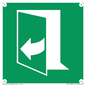 SA11689: E058 safe condition door opens pulling right hand side