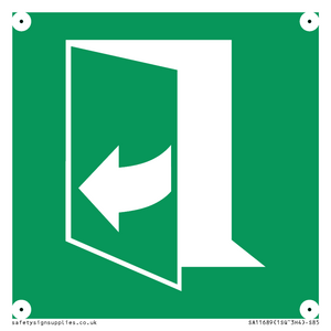 SA11689: E058 safe condition door opens pulling right hand side
