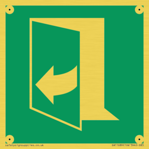 SA11689: E058 safe condition door opens pulling right hand side