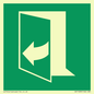 SA11689: E058 safe condition door opens pulling right hand side