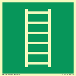 SA11691: E059 safe condition escape ladder