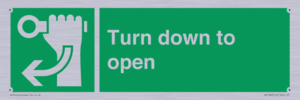 SA11805: Turn down to open