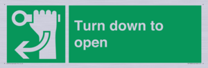 SA11805: Turn down to open