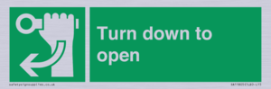 SA11805: Turn down to open