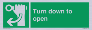 SA11805: Turn down to open