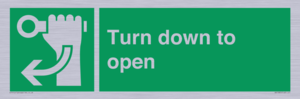 SA11805: Turn down to open