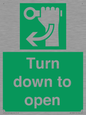 SA11805: Turn down to open