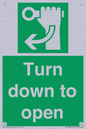 SA11805: Turn down to open