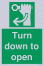 SA11805: Turn down to open