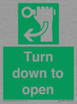 SA11805: Turn down to open