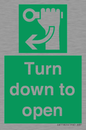 SA11805: Turn down to open