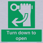 SA11805: Turn down to open
