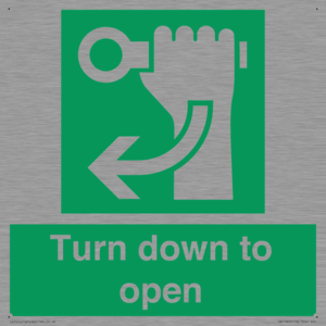 SA11805: Turn down to open