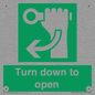 SA11805: Turn down to open