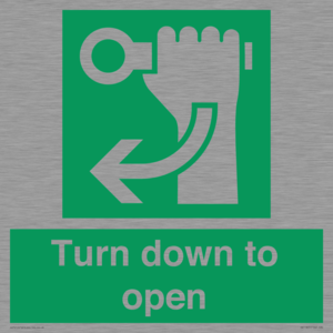 SA11805: Turn down to open