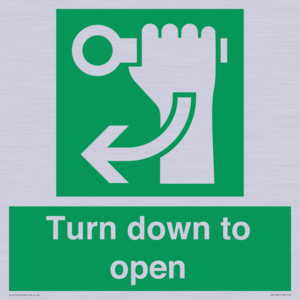 SA11805: Turn down to open