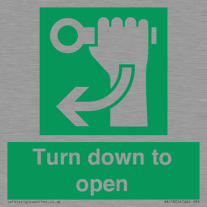 SA11805: Turn down to open