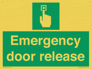 SA13434: Emergency Door Release