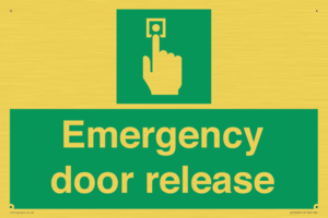 SA13434: Emergency Door Release