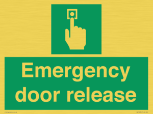 SA13434: Emergency Door Release
