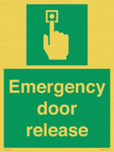 SA13434: Emergency Door Release