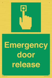 SA13434: Emergency Door Release
