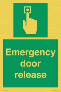 SA13434: Emergency Door Release