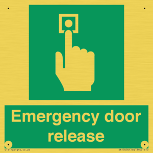 SA13434: Emergency Door Release