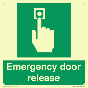 SA13434: Emergency Door Release