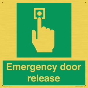 SA13434: Emergency Door Release