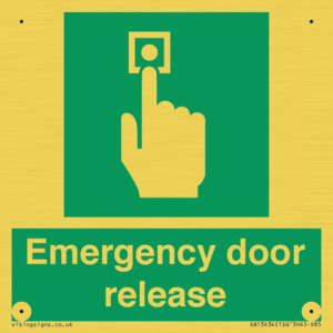 SA13434: Emergency Door Release