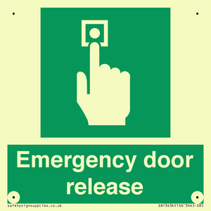 SA13434: Emergency Door Release