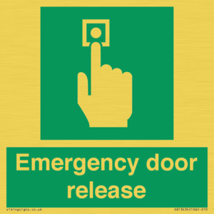 SA13434: Emergency Door Release