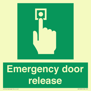 SA13434: Emergency Door Release
