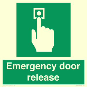 SA13434: Emergency Door Release