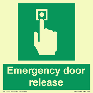 SA13434: Emergency Door Release