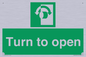 SA16529: Turn (either direction) to open