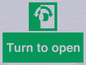 SA16529: Turn (either direction) to open