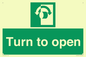 SA16529: Turn (either direction) to open