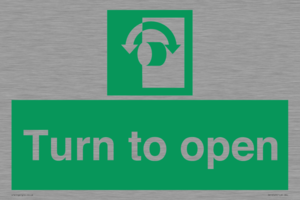 SA16529: Turn (either direction) to open