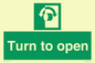 SA16529: Turn (either direction) to open
