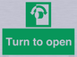 SA16529: Turn (either direction) to open