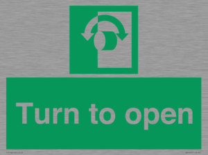 SA16529: Turn (either direction) to open