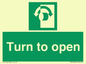 SA16529: Turn (either direction) to open